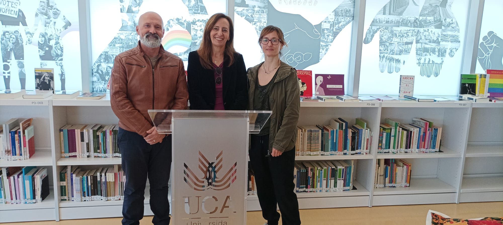 Inauguración del “Espacio para la Igualdad” en la Biblioteca del Campus de Jerez