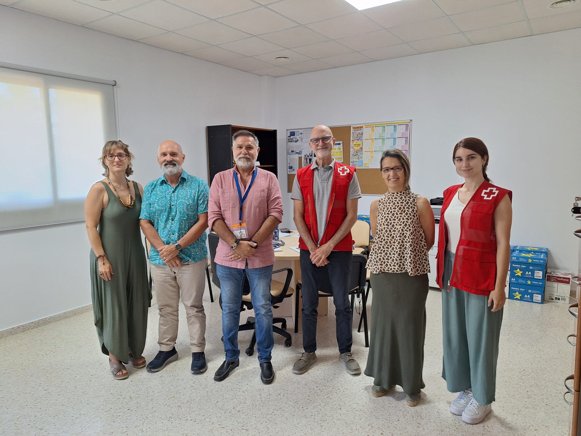 Reunión con el Presidente de la Asamblea de la Cruz Roja de Jerez