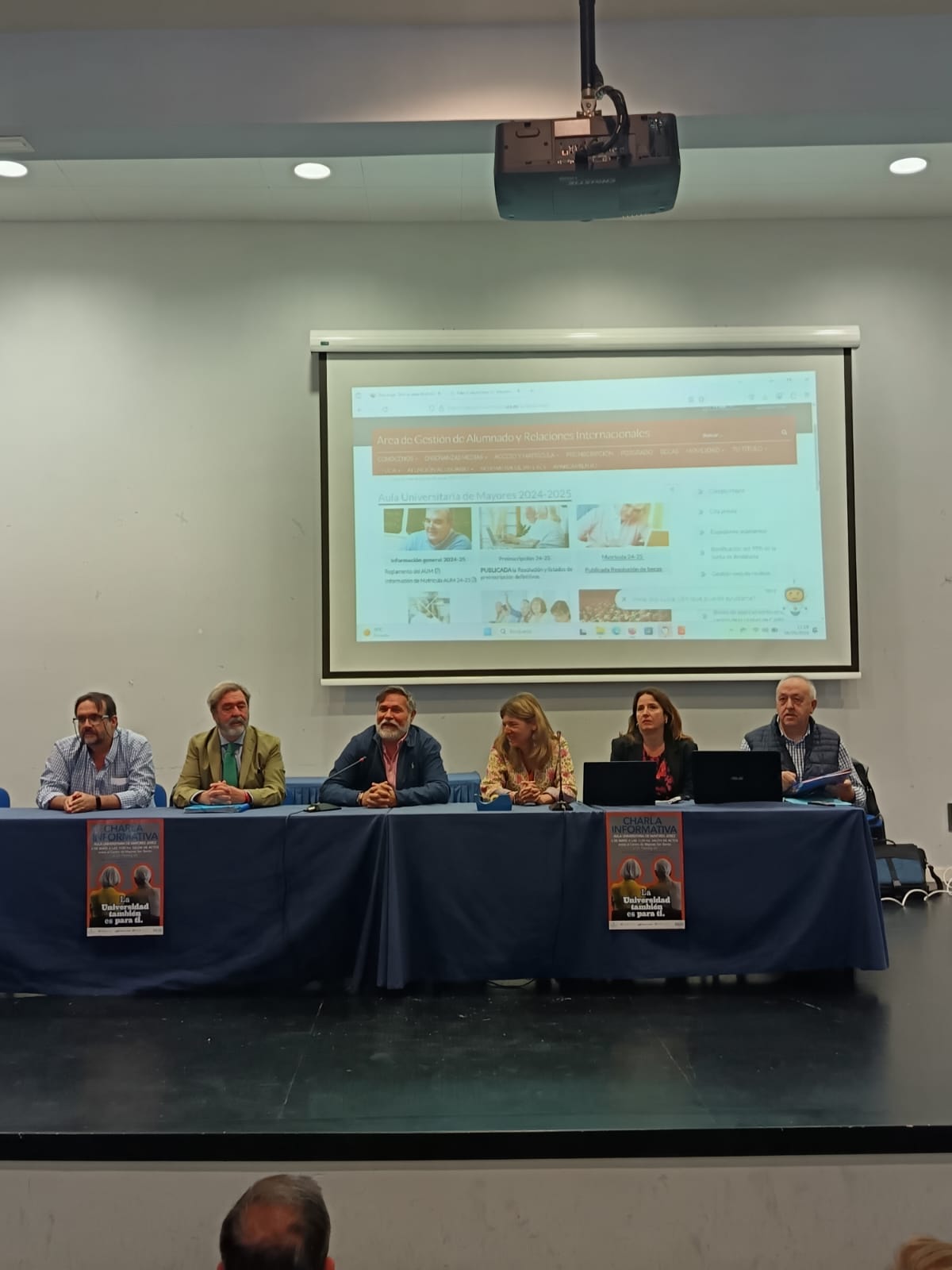 Charla informativa; “La Universidad también es para ti”