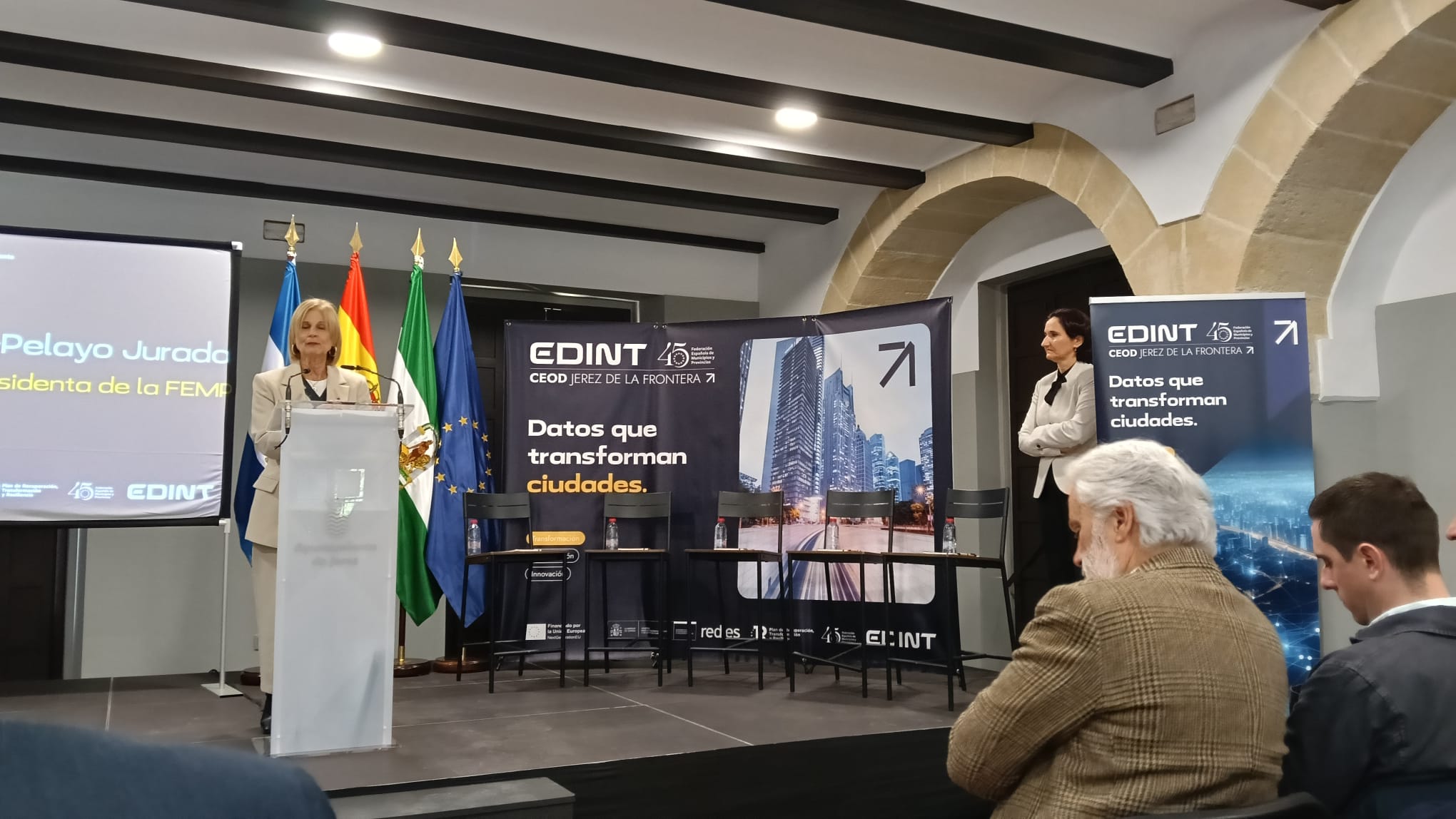 Inauguración del Centro de Excelencia y Oficina del Dato (CEOD) del Ayuntamiento de Jerez.