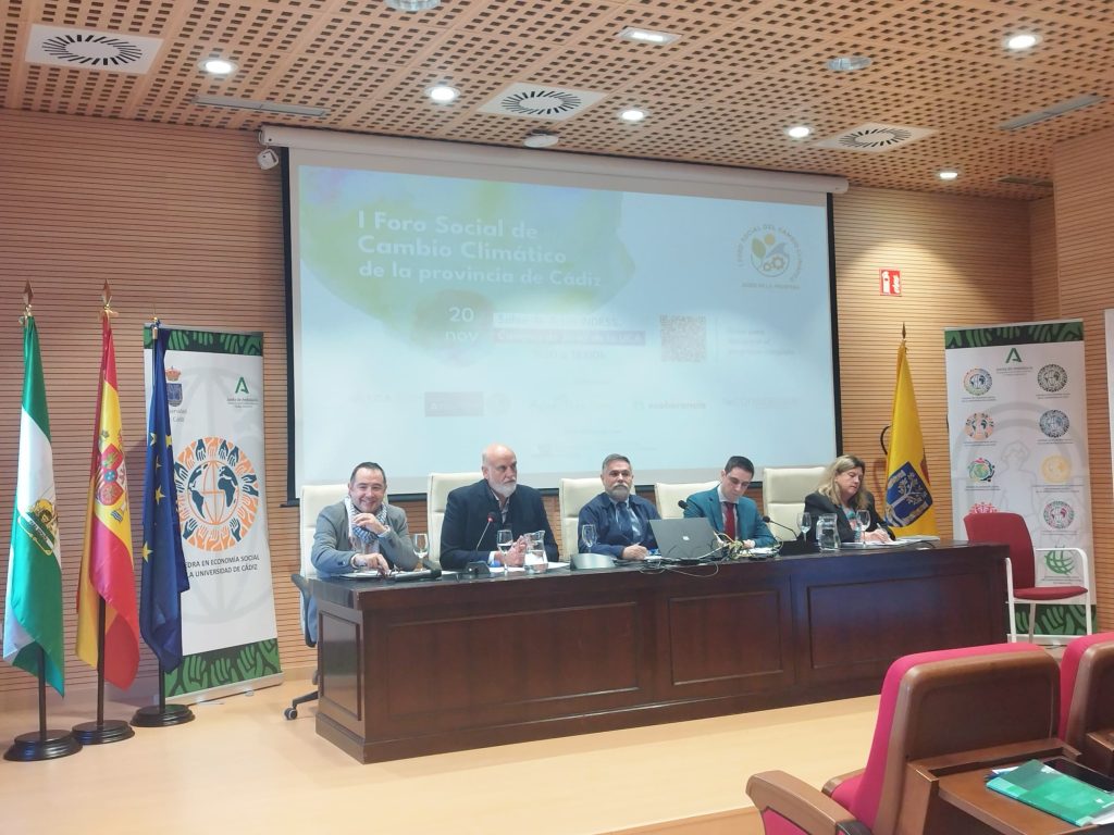 I Foro Social de Cambio Climático de la provincia de Cádiz