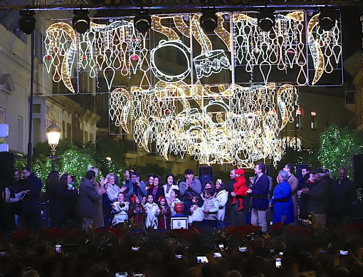Inauguración oficial de la Navidad en Jerez