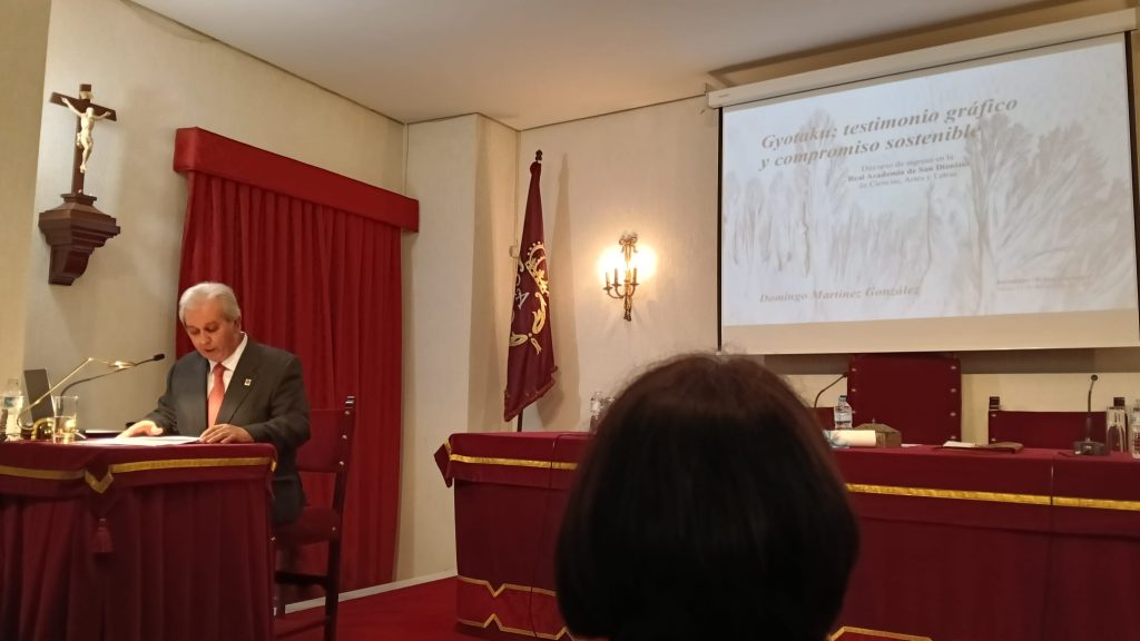 Real Academia San Dionisio: recepción de Académico Correspondiente