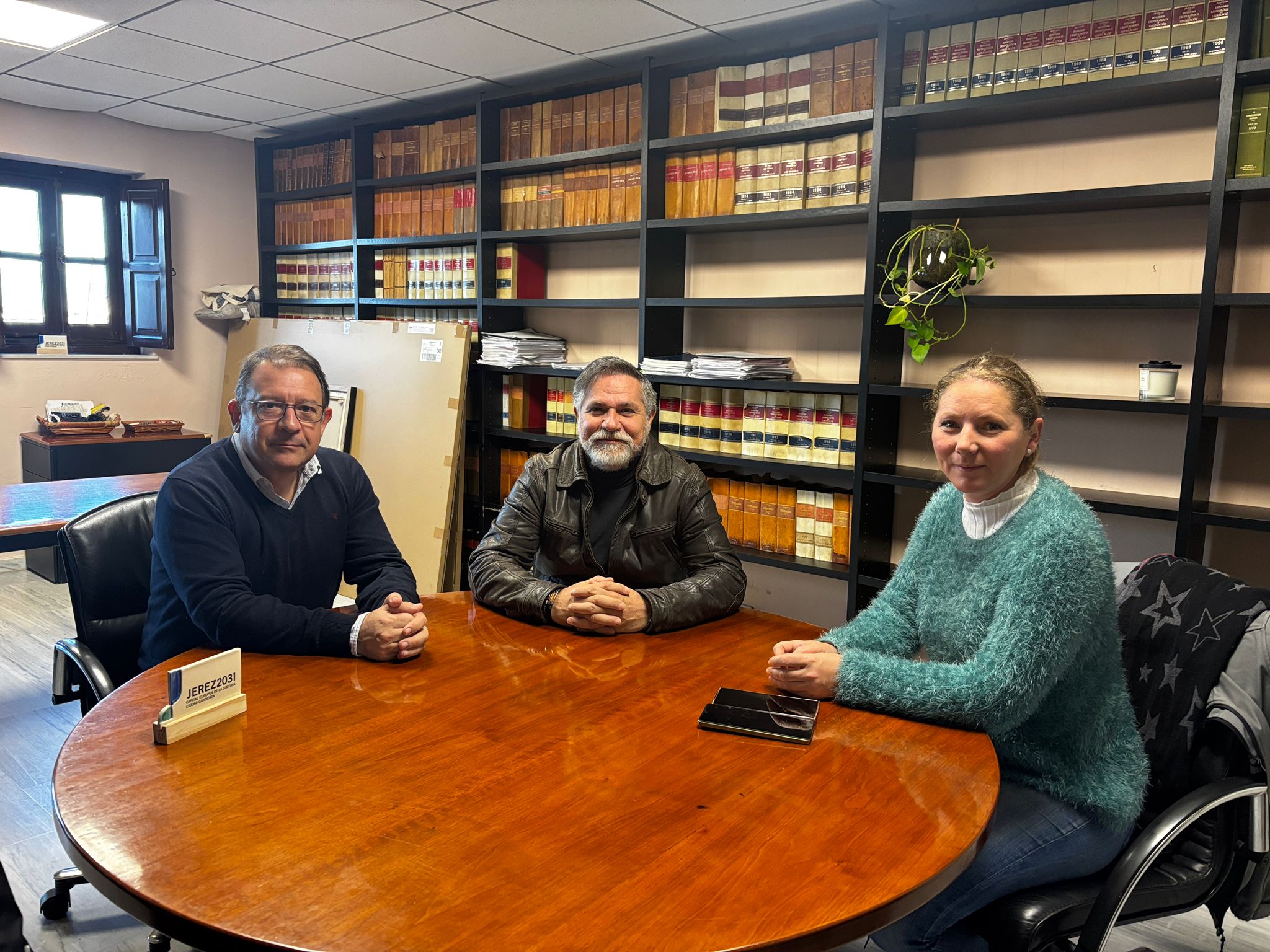 Reunión en el Ayuntamiento de Jerez