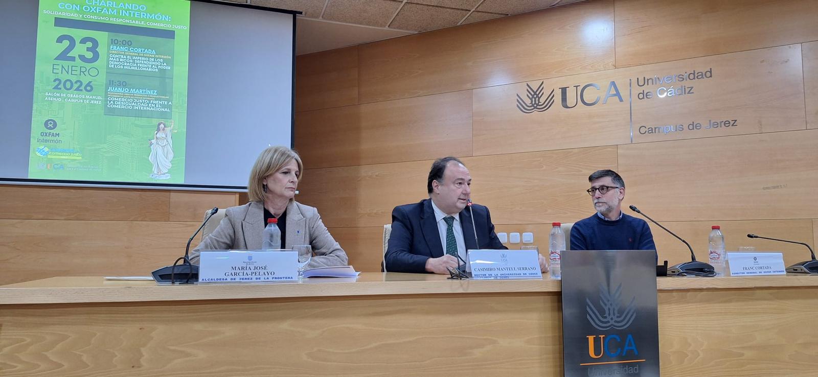 Presentación del Informe Anual de Desigualdad por parte de Oxfam Intermón