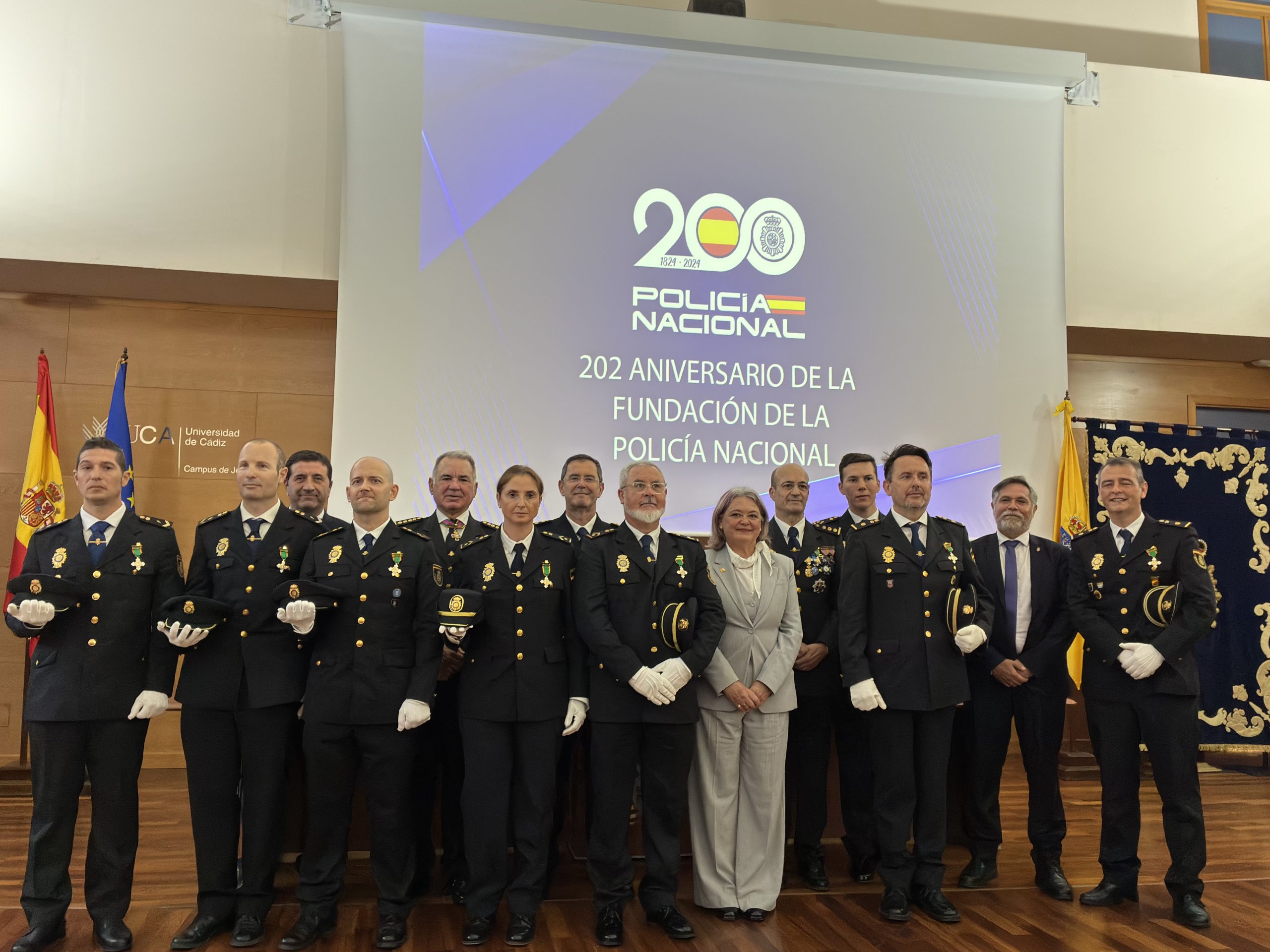 Conmemoración del 202 Aniversario de la Fundación de la Policía Nacional