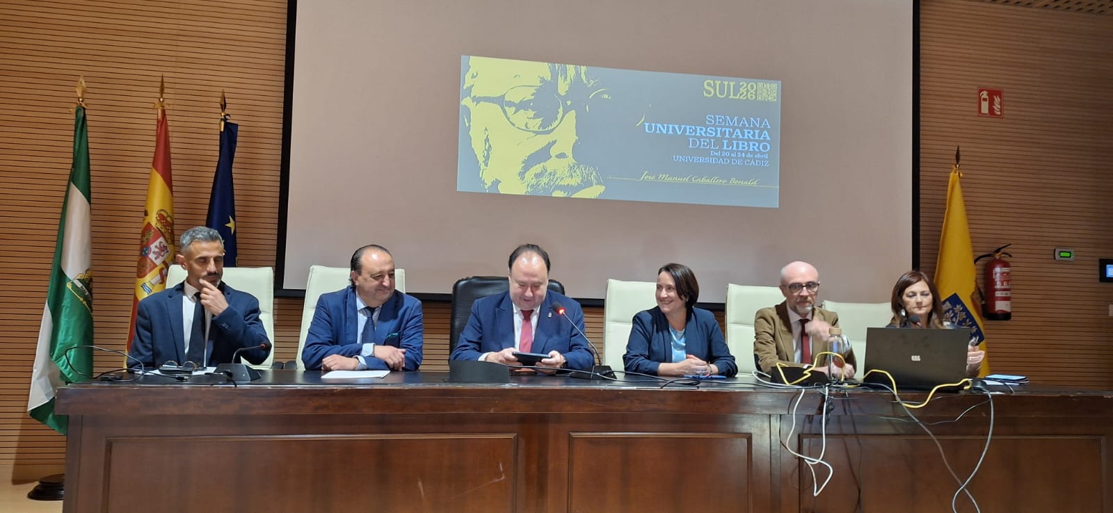 Conmemoración del nombramiento de D. José Manuel Caballero Bonald como Doctor Honoris Causa