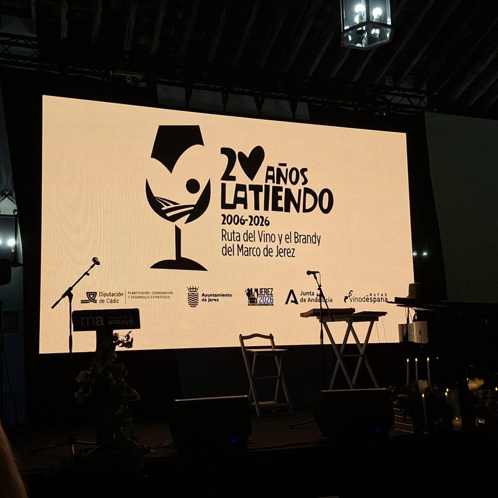 Gala del 20 Aniversario de la Ruta del Vino y del Brandy del Marco de Jerez